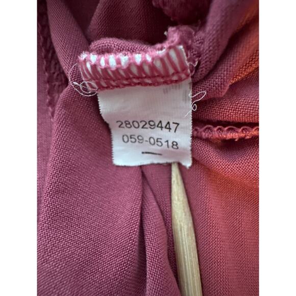 Plus Size Basics Womens 2X Cotton Tee Shirt Cami Bundle Pink Green Layering - Picture 6 of 13